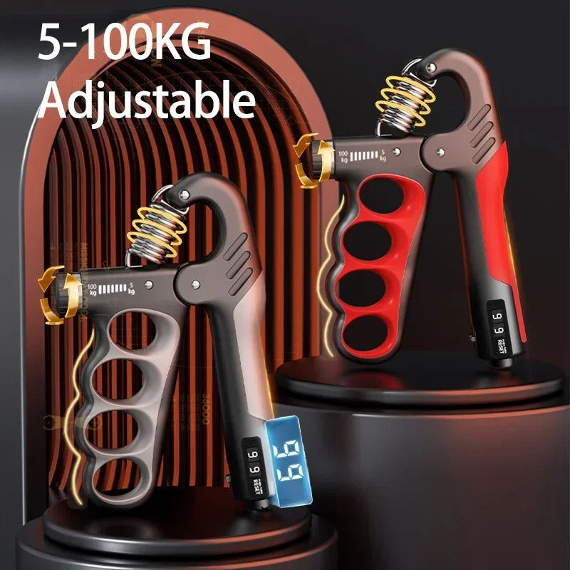 5-100 KG Grip Strength Trainer Wrist Expander Adjustable Resistance Fitness Gym Training Hand Gripper Hand Gripper Exercise